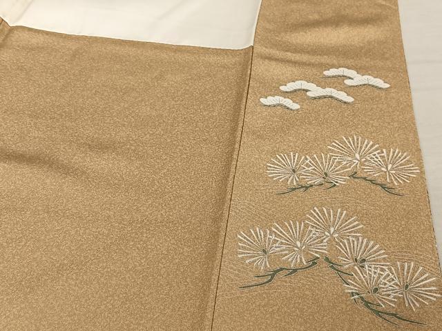 平和屋着物●訪問着 作家物 立波梅松文 暈し染め 正絹 逸品 AAAY1555np