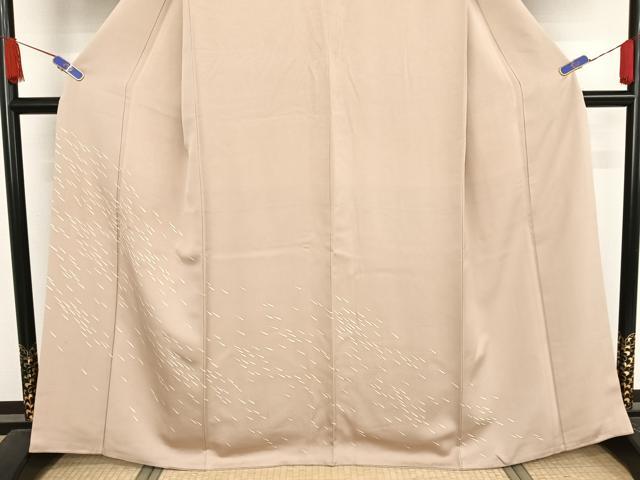 平和屋着物●室町 京正 訪問着 菊の花びら 金糸 正絹 逸品 AAAY1589np