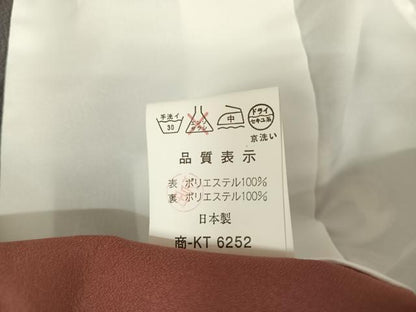 平和屋着物●小振袖　二尺袖　舞花文　洗える着物　AAAY1611np
