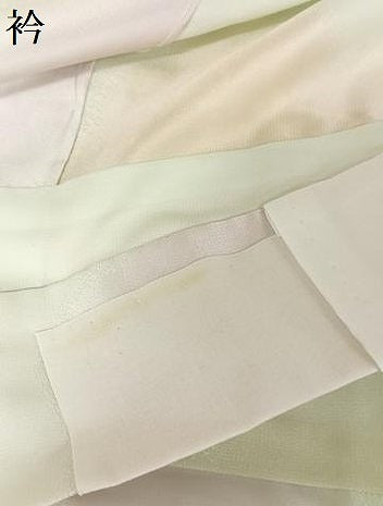 平和屋着物●長襦袢　無双仕立て　暈絢ぼかし　正絹　逸品　未使用　AAAY1628np