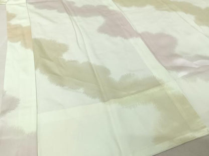 平和屋着物●長襦袢　無双仕立て　暈絢ぼかし　正絹　逸品　未使用　AAAY1628np