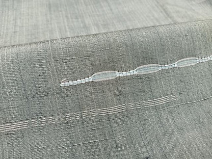 平和屋着物●上質な紬　眼鏡織　霞文　正絹　逸品　AAAY1708np