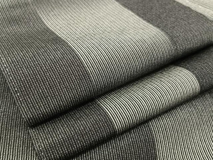 平和屋着物●お召　市松文様　正絹　逸品　AAAY1716np