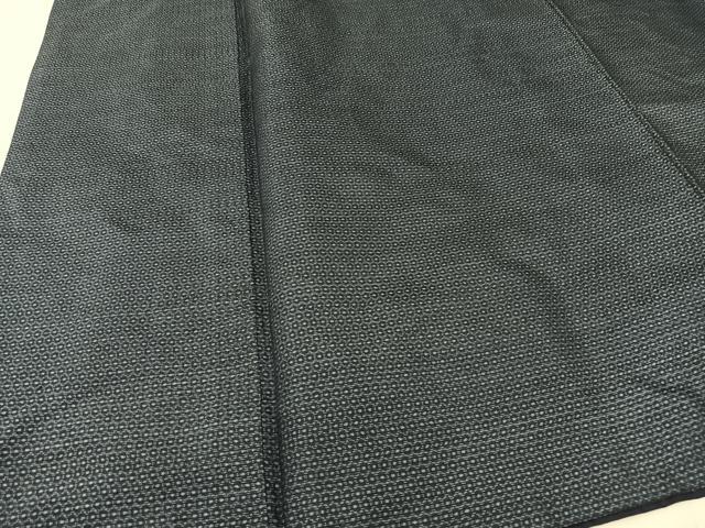 平和屋着物●男性 本場村山大島紬 アンサンブル 亀甲絣 正絹 逸品 AAAY1748np