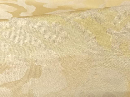 平和屋着物▽お召 単衣 花唐草文 正絹 逸品 未使用 AAAY1750np