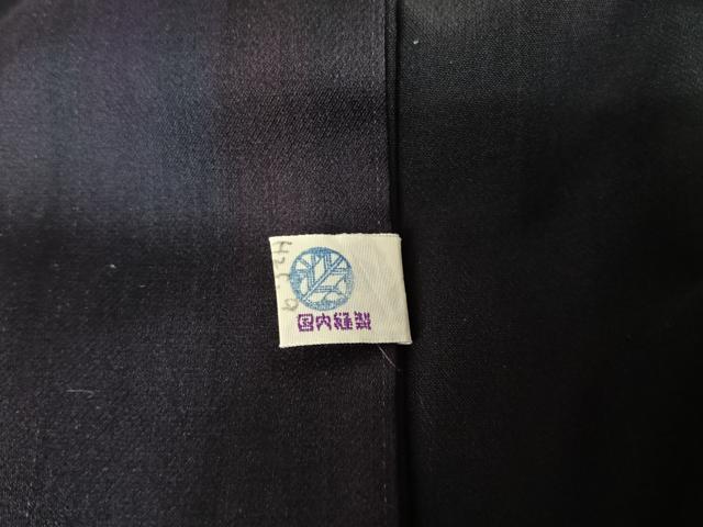 平和屋着物▽道行コート スリーシーズン 春夏秋 塵除け 霞文 ロングコート 正絹 逸品 AAAY1770np