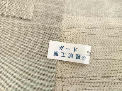 平和屋着物▽男性 作務衣 本場大島紬 単衣 正絹 逸品 AAAY1771np