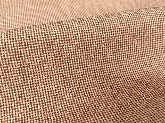 平和屋着物●お召 微塵格子 正絹 逸品 未使用 AAAY1789np