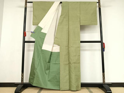平和屋着物●本場染大島紬 江戸小紋 行儀 正絹 逸品 AAAY1792np