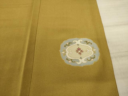平和屋着物●訪問着　楽器華文　暈し染め　金彩　正絹　逸品　未使用　AAAY1858ck