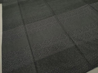 平和屋着物●江戸小紋 横段花文 正絹 逸品 AAAY1874ck
