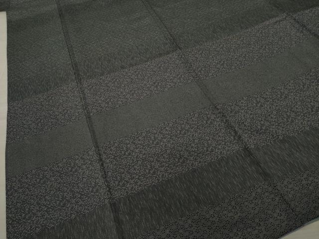 平和屋着物●江戸小紋 横段花文 正絹 逸品 AAAY1874ck