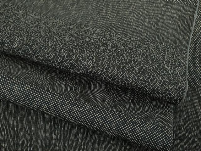 平和屋着物●江戸小紋 横段花文 正絹 逸品 AAAY1874ck