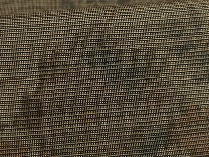 平和屋着物●上質な紬　花唐草文　正絹　逸品　AAAY1936ck