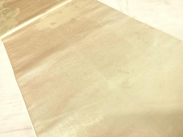 平和屋着物◎全通柄 本袋帯 霞文 引箔 正絹 逸品 AAAY2151yx