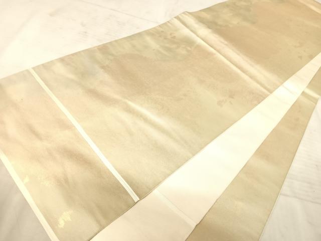 平和屋着物◎全通柄 本袋帯 霞文 引箔 正絹 逸品 AAAY2151yx