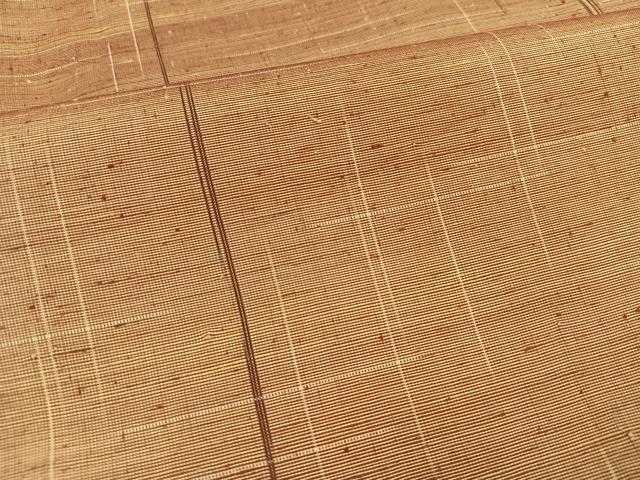 平和屋着物■上質な紬 間道 正絹 逸品 AAAY2220ph