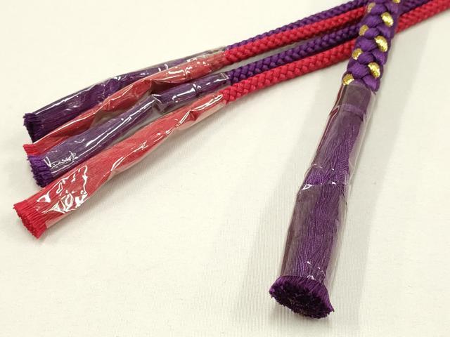 平和屋着物●和装小物 振袖用帯締め 翠嵐工房 装飾 パール ビーズ 金糸 日本製 逸品 未使用 AAAY2285ay