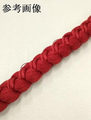 平和屋着物●和装小物　振袖用帯締め　装飾　ちりめん細工　ビーズ　金糸　撚り房　逸品　AAAY2292ay