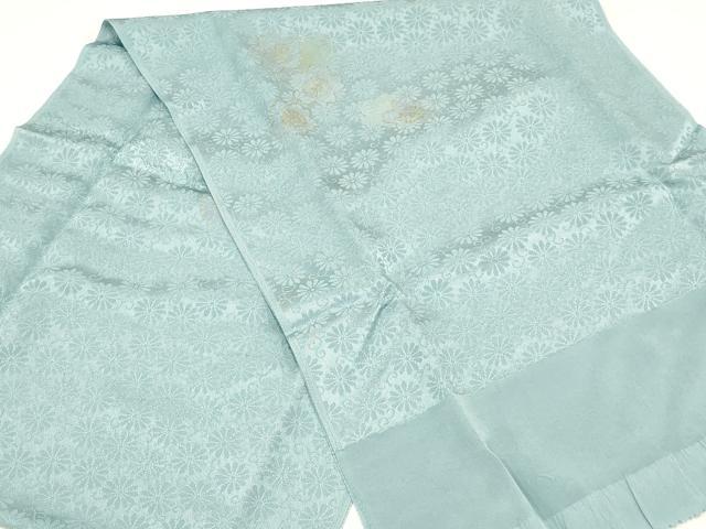 平和屋着物●和装小物　帯締め・帯揚げセット　高麗組 綾出し　暈し　舞花文　金糸　金彩　正絹　逸品　未使用　AAAY2312ay