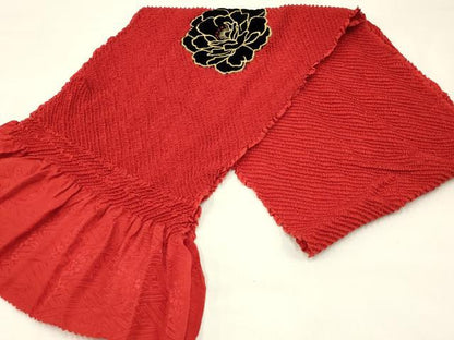 平和屋着物●和装小物　帯締め・帯揚げセット　総絞り　刺繍　ラインストーン　高麗組　金糸　逸品　AAAY2316ay