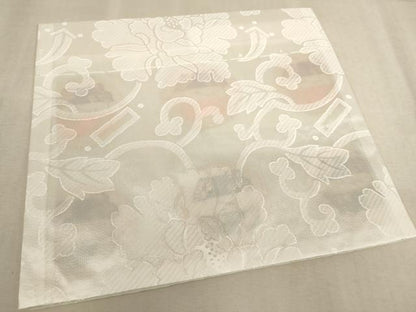 平和屋本店▼夏物　打敷　内敷2点セット　向い鳳凰文　金糸　法衣　寺院　仏具　仏教　僧侶　神職　装束　未使用　AAAY2402ja