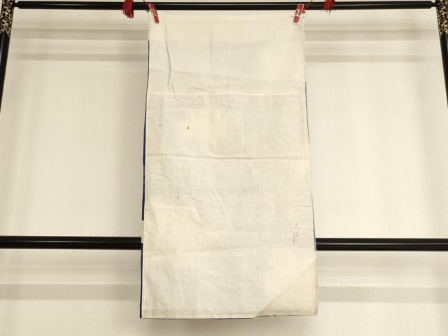 平和屋本店▼夏物　打敷　内敷　絽　流水花文　暈し染め　銀彩　法衣　寺院　仏具　仏教　僧侶　神職　装束　AAAY2420ja