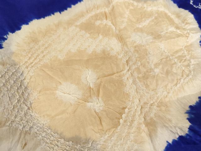 平和屋着物[]子供　男の子　和装小物　兵児帯5点セット　柄絞り　舞花文　全て正絹　逸品　AAAY2562ja