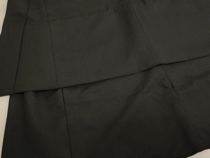 平和屋着物[]七五三　男の子　5歳　祝着・長襦袢・足袋セット　黒地　洗える着物　AAAY2843ja