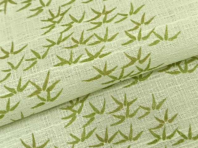 平和屋着物＊夏物 小紋 紗 松竹 洗える着物 AAAY3067fy
