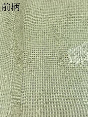 平和屋着物＊夏物 六通柄袋帯 草花文 銀糸 正絹 逸品 AAAY3281jh
