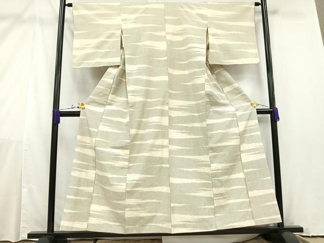 平和屋着物■上質な紬 霞文 正絹 逸品 AAAY3600mf