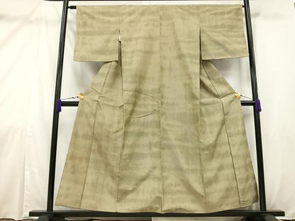 平和屋着物■上質な紬　霞文　正絹　逸品　AAAY3685mf