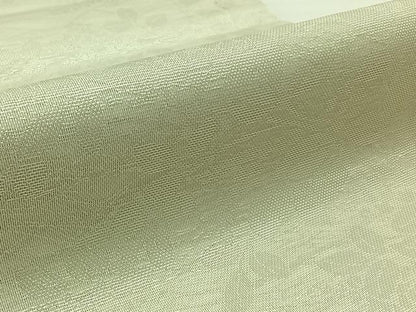 平和屋着物＊夏物　六通柄　本袋帯　萩文　千草鼠色　銀糸　正絹　逸品　AAAY4356jh