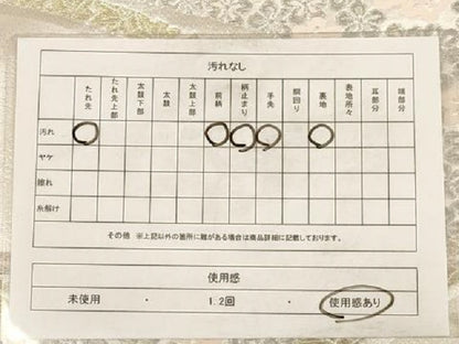 平和屋着物◎六通柄袋帯　流水花文　金銀糸　正絹　逸品　AAAY4384dt