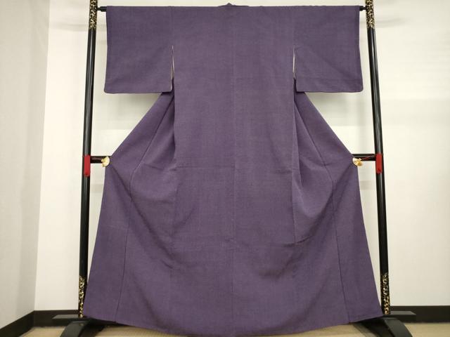 平和屋着物●本塩沢 蚊絣 正絹 逸品 AAAY4684ck