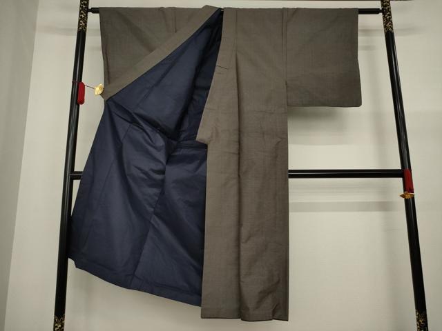 平和屋着物●男性 本場大島紬 亀甲絣 正絹 逸品 AAAY4724ck