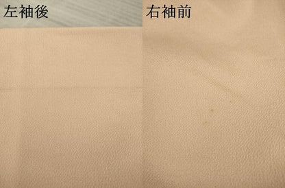 平和屋着物●訪問着　草花文　正絹　逸品　未使用　AAAY4744ck