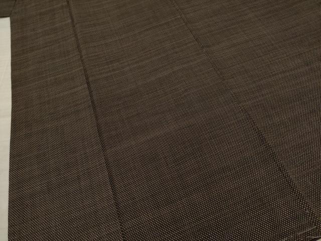 平和屋着物●男性　本場大島紬　一元絣　正絹　逸品　AAAY4755ck