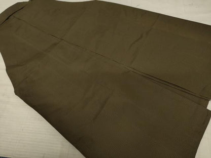 平和屋着物●男性　馬乗り袴　本場神代仙台平　縞　正絹　逸品　AAAY4800ck