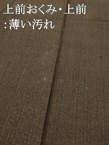 平和屋着物■男性 紬 縞 正絹 逸品 AAAY5332cs
