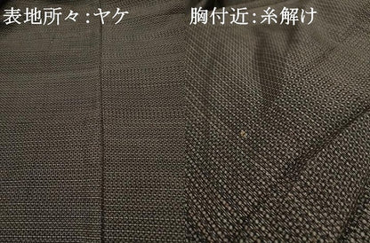 平和屋着物■男性 本場大島紬 亀甲絣 正絹 逸品 AAAY5433cs