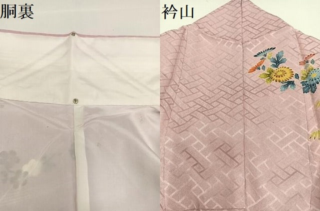 平和屋着物●訪問着 友禅 作家物 松竹梅風景文 暈し染め 正絹 逸品 AAAY5594ph