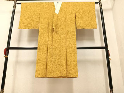 平和屋着物●長襦袢 無双仕立て 成り物 唐辛子 正絹 逸品 AAAY5616ph