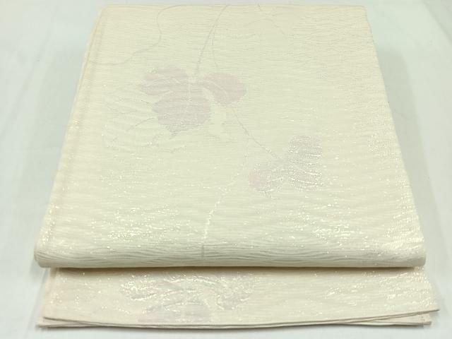 平和屋着物＊夏物　六通柄袋帯　南天文　正絹　逸品　AAAY5833jh