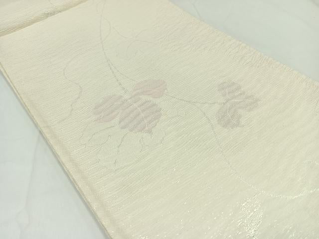 平和屋着物＊夏物　六通柄袋帯　南天文　正絹　逸品　AAAY5833jh