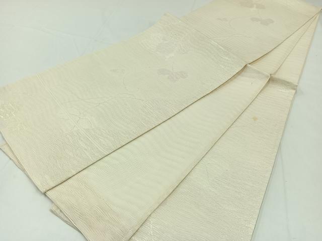 平和屋着物＊夏物　六通柄袋帯　南天文　正絹　逸品　AAAY5833jh