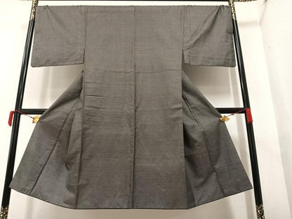 平和屋着物●男性 本場大島紬 アンサンブル 総詰め 正絹 逸品 AAAY5931ph