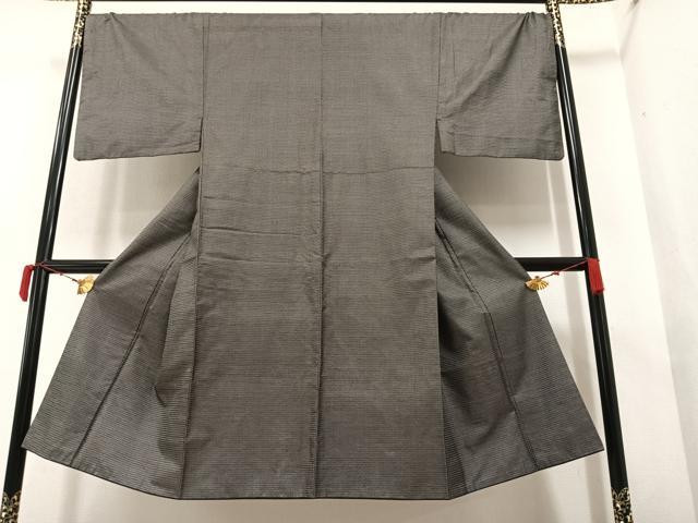 平和屋着物●男性 本場大島紬 アンサンブル 総詰め 正絹 逸品 AAAY5931ph