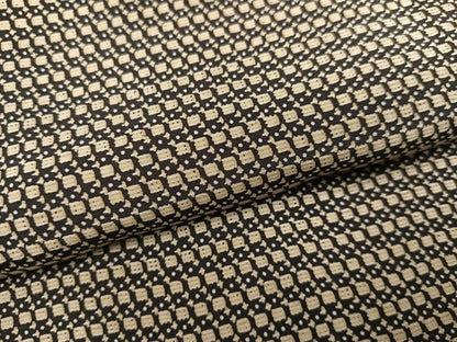 平和屋着物●男性 小紋 幾何学柄 正絹 逸品 未使用 AAAY5943ph